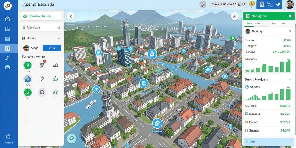 Tampilan awal yang menarik dan user-friendly.