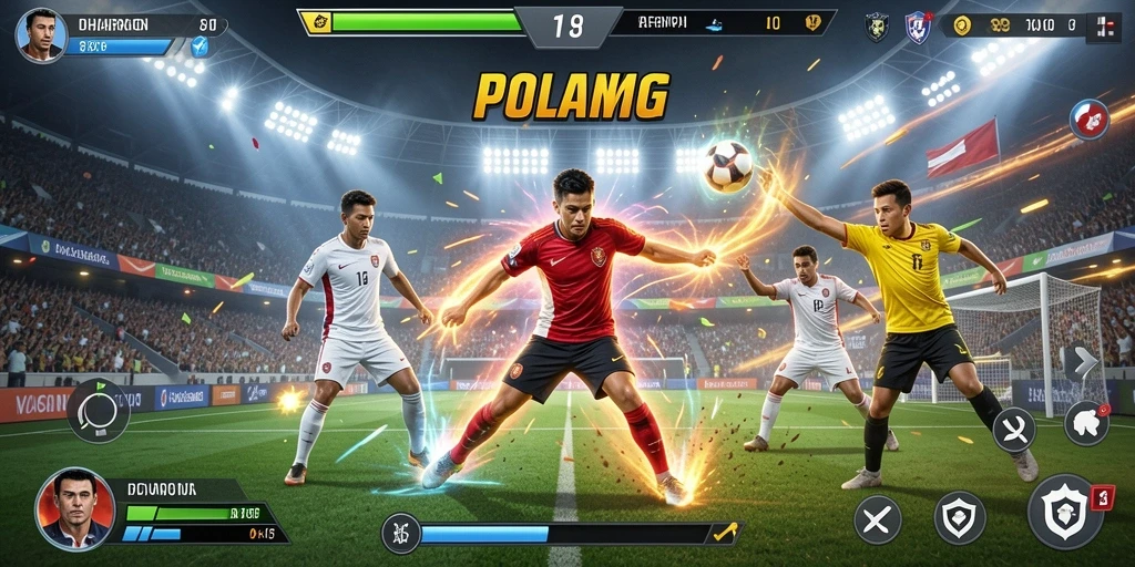 Tangkapan layar menampilkan misi aksi seru dalam game.