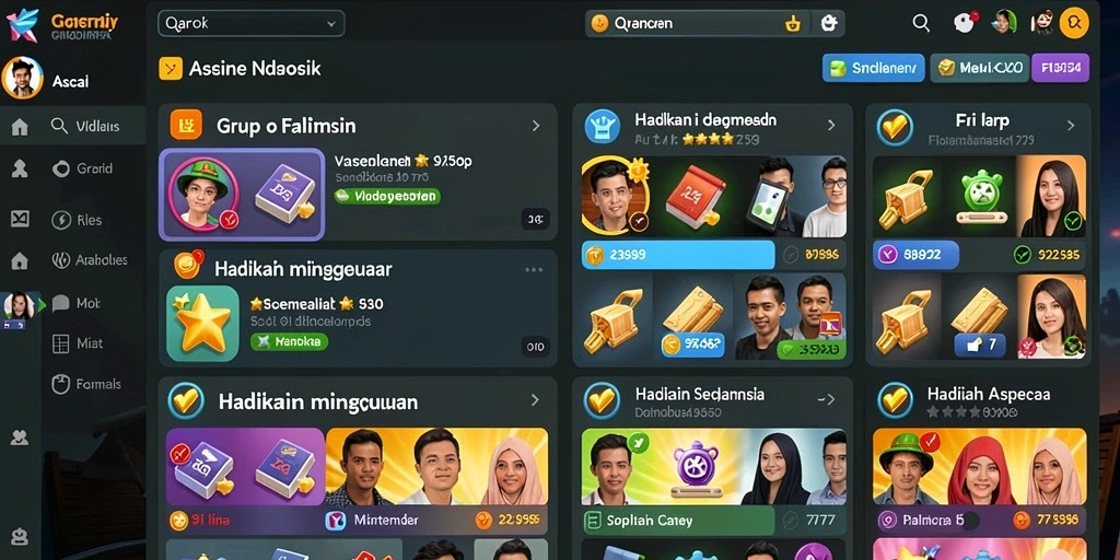Tampilan antarmuka yang menarik dan ramah pengguna.