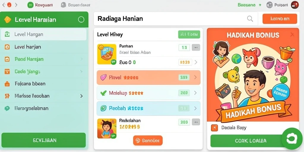 Tampilan menarik dari halaman utama BOBATOTO.