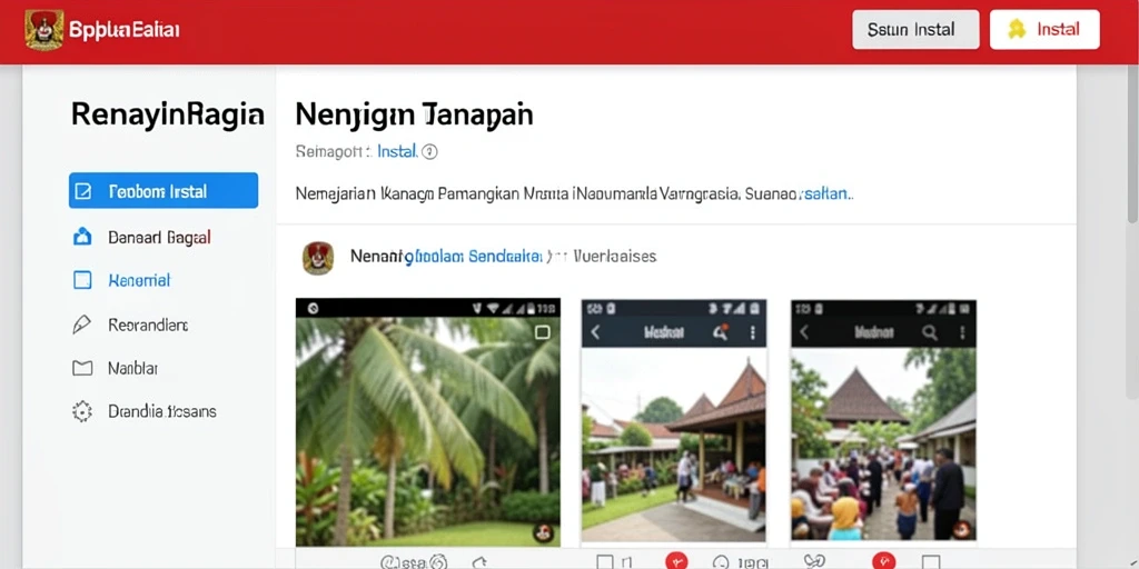 Tampilan antarmuka yang intuitif dan menarik.