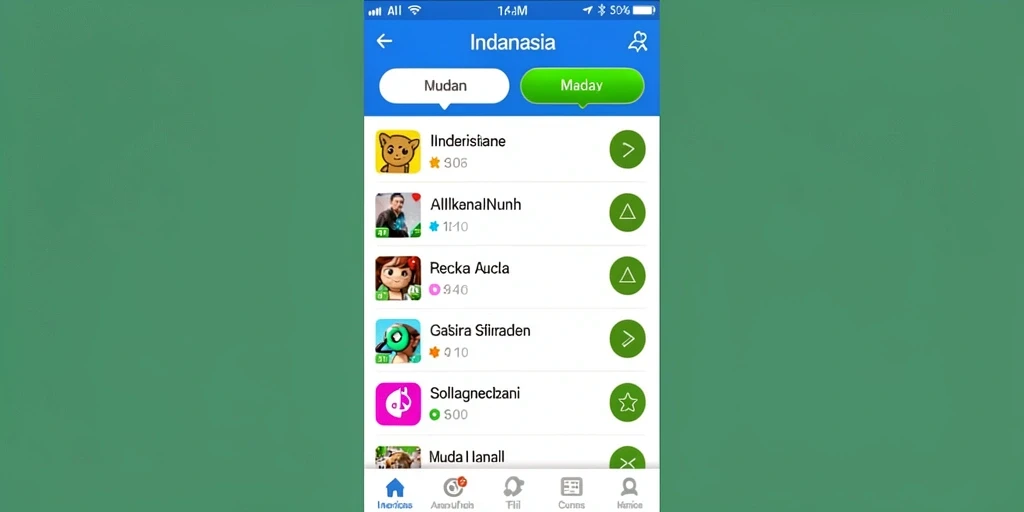 Tampilan antarmuka yang intuitif dan mudah digunakan.