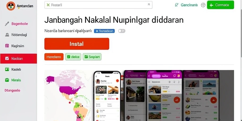 Tampilan antarmuka yang ramah pengguna.