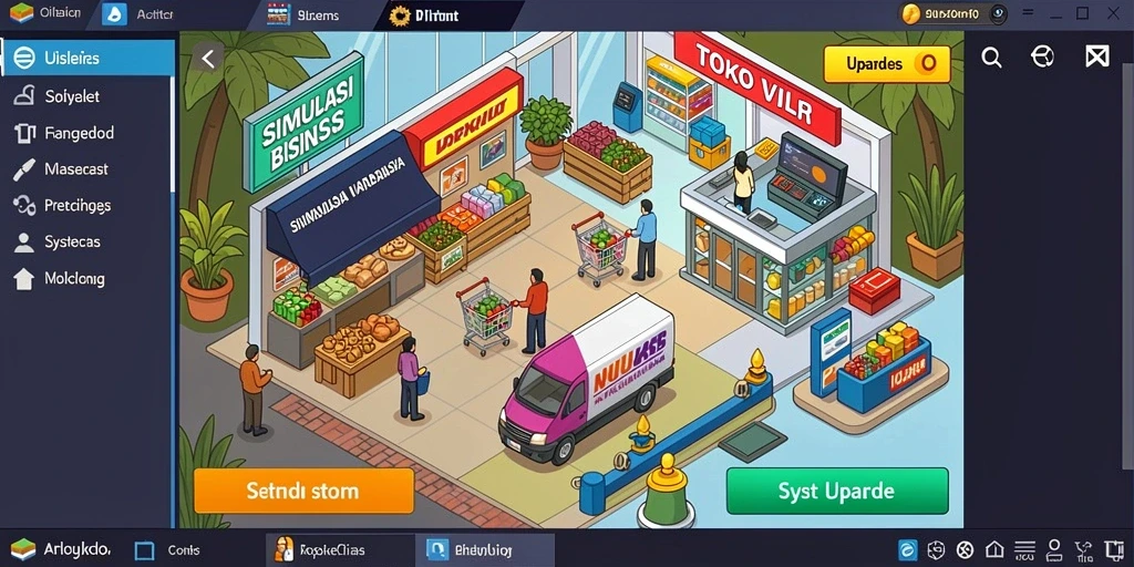Tampilan menu utama GADAITOTO yang menarik dan interaktif.