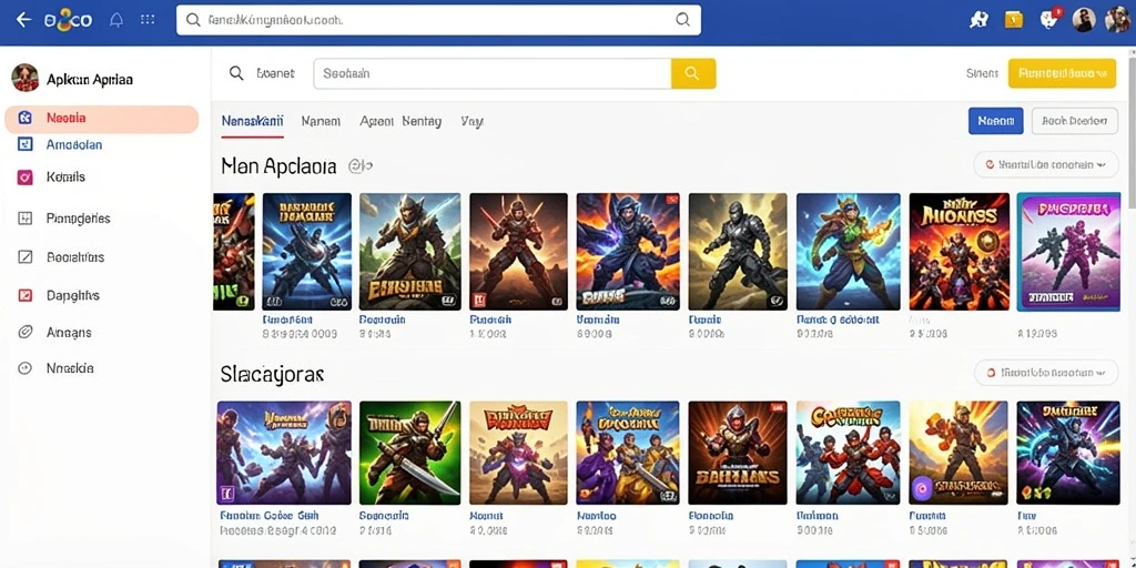 Tampilan grafis yang memukau di level pertama.