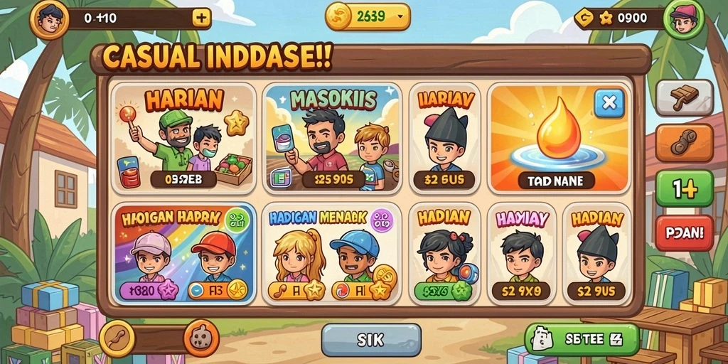Tangkapan layar menunjukkan level menantang dengan pemandangan yang menakjubkan.