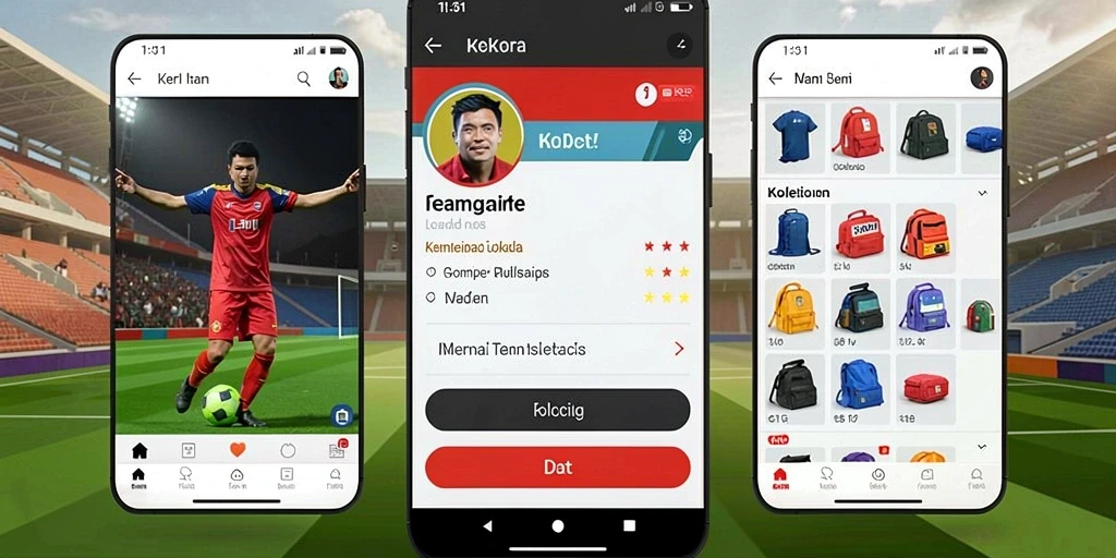 Tangkapan layar menampilkan tampilan antarmuka yang menarik.