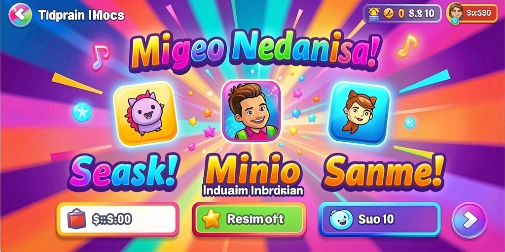 Tampilan antarmuka yang intuitif dan menarik.