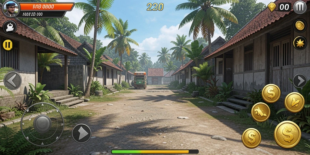 Tampilan awal game KM777 yang menawan.