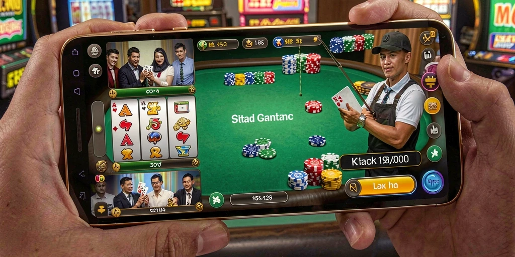 Screenshot menampilkan tampilan antarmuka yang menarik.