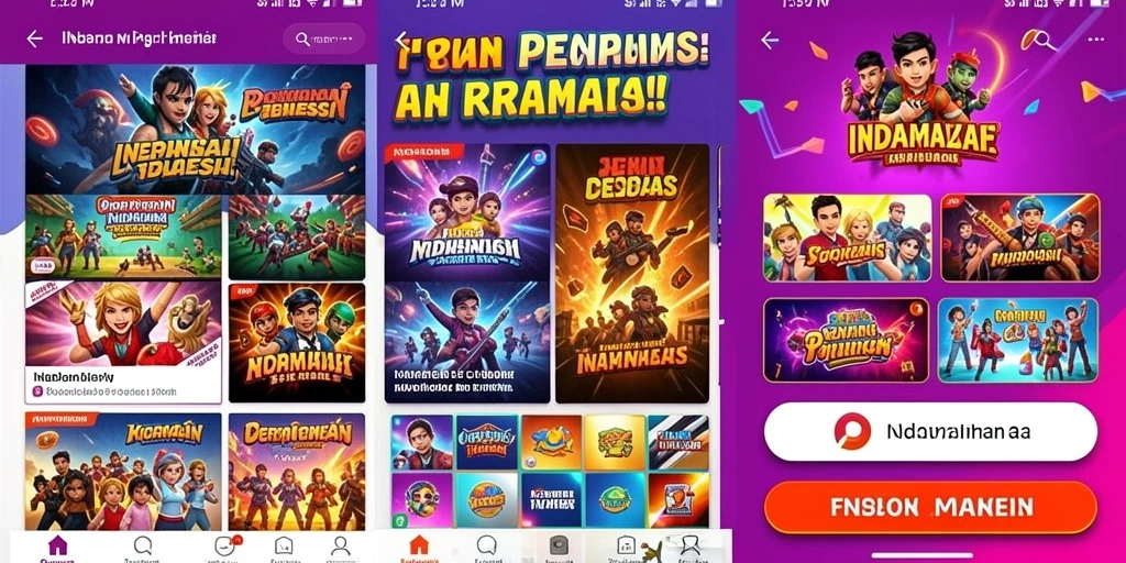 Tampilan awal aplikasi NAGA11 yang menarik.