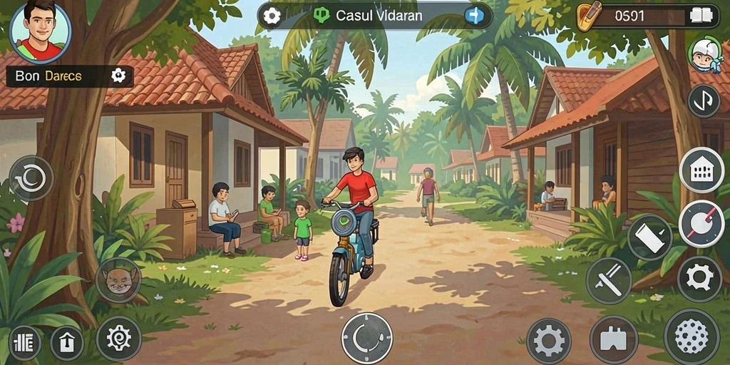 Tampilan antarmuka yang menarik dan user-friendly.