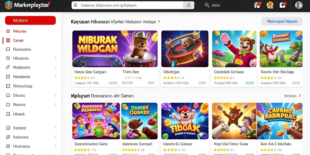Tampilan menarik saat membuka aplikasi REJEKIGAMES.