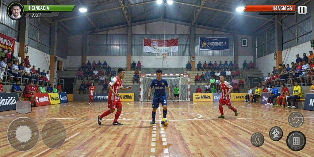 Tangkapan layar dari pemandangan indah dalam RP6677.