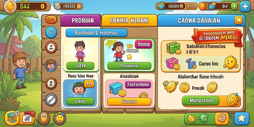 Tampilan antarmuka yang menarik dan mudah digunakan.