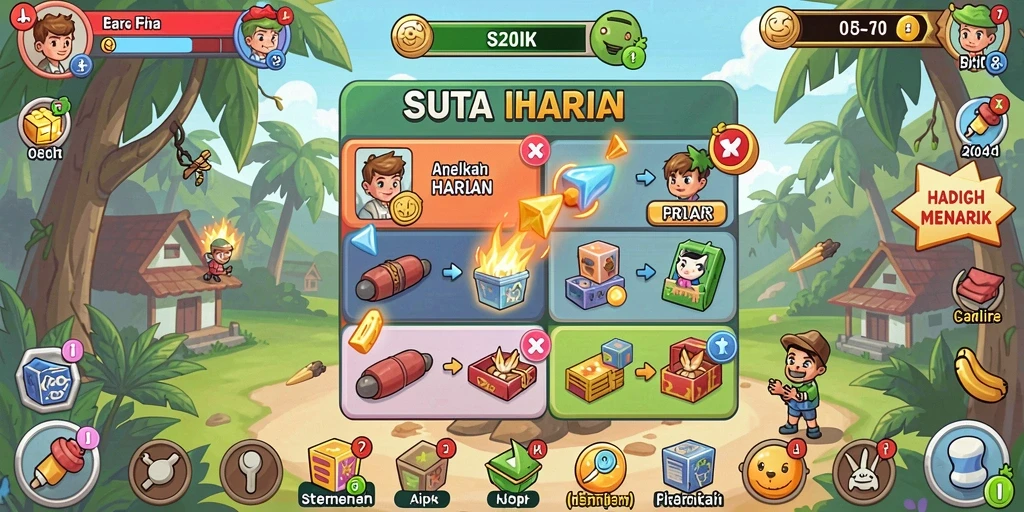 Tampilan antarmuka yang menarik dan mudah dipahami.
